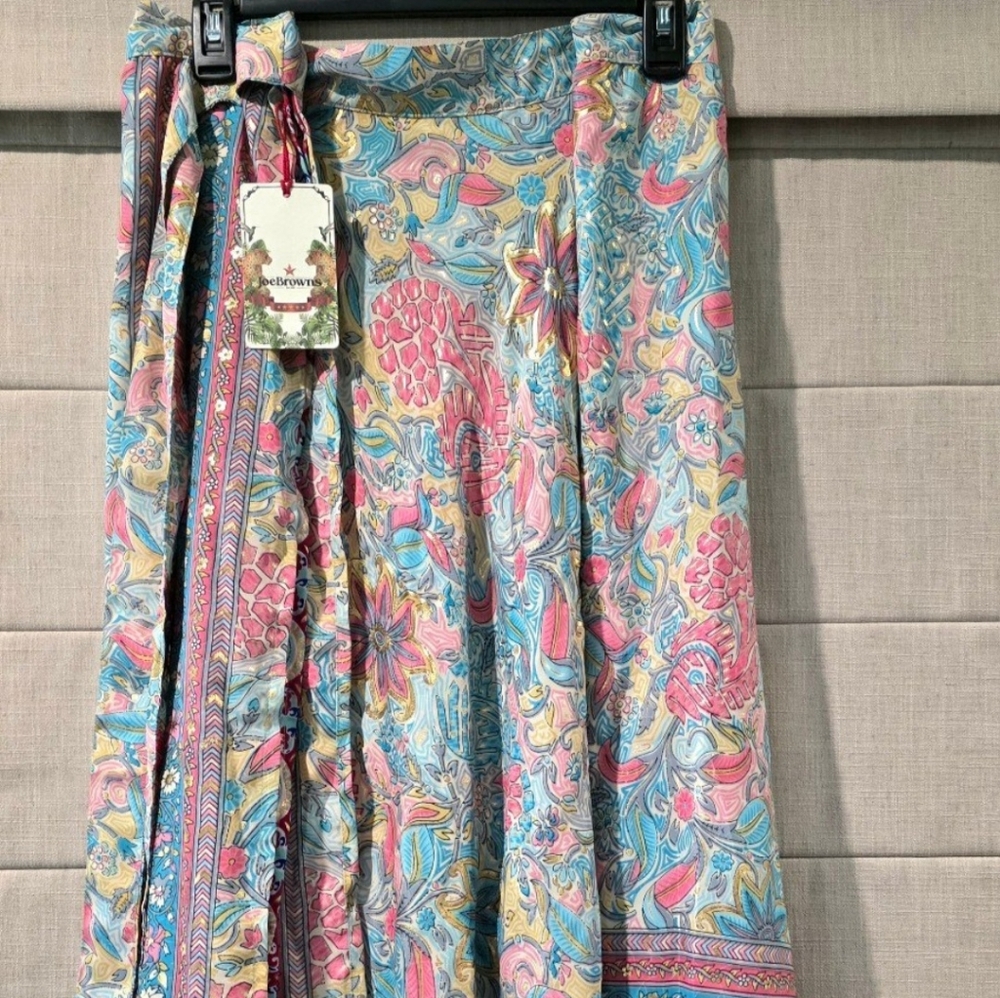 Reversible wrap skirt from the UK.